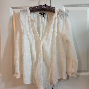Paige Blouse Size M ivory/cream
